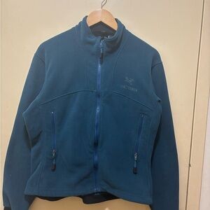 Arc'teryx blue fleece women’s jacket